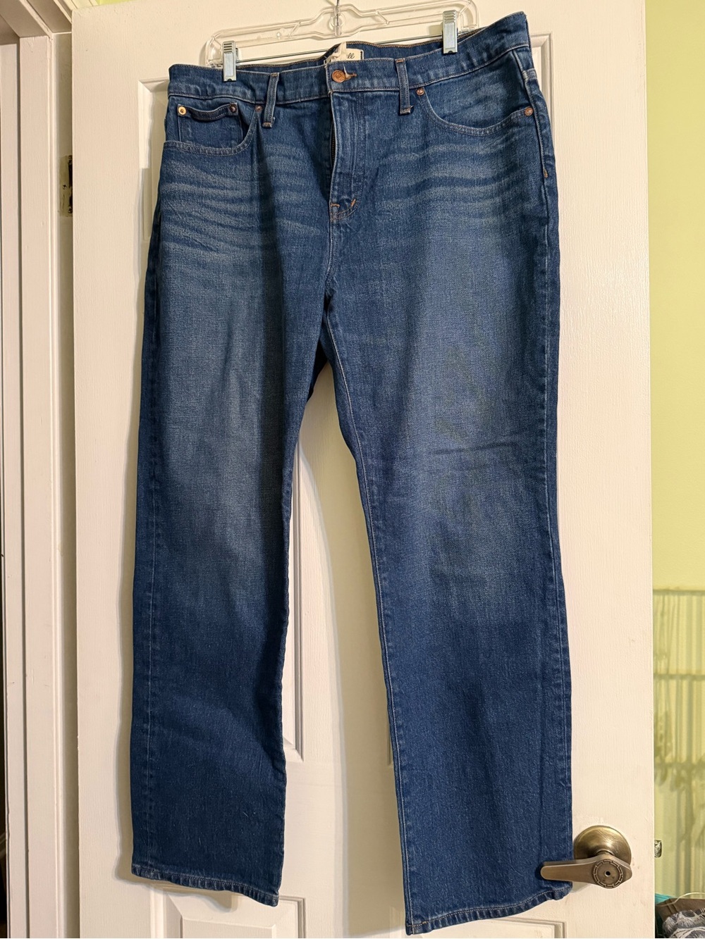 Madewell Mid Rise 90s Straight Jean